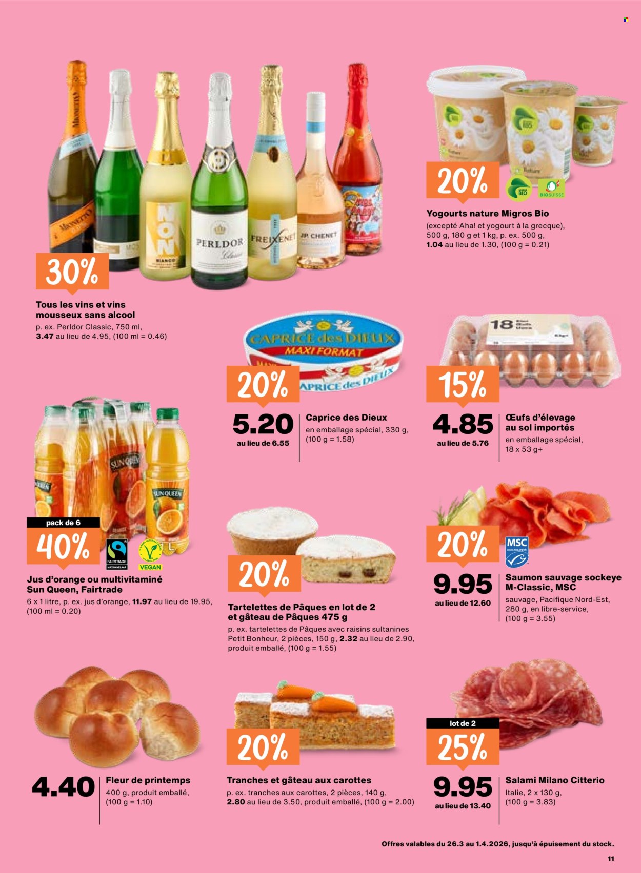 Prospekt Migros - 26.3.2026 - 1.4.2026. Seite 11