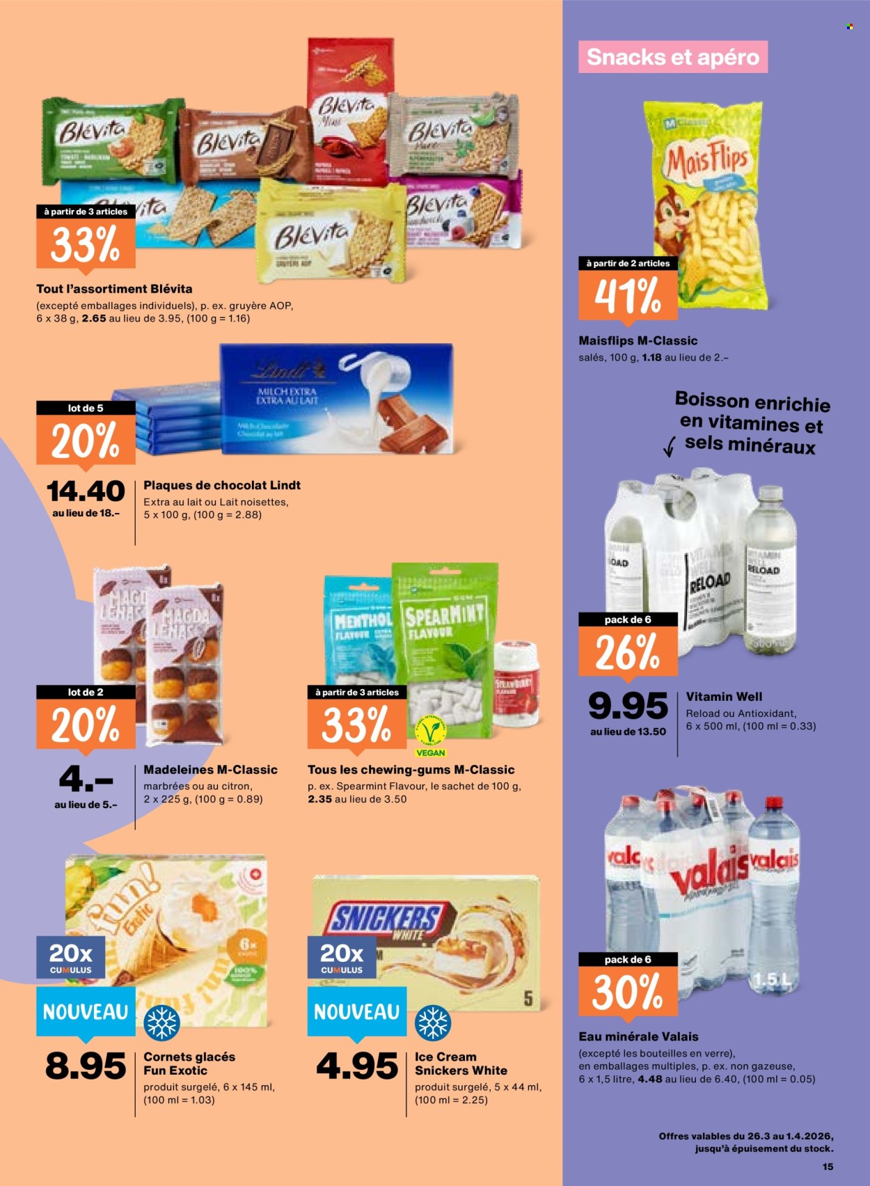 Prospekt Migros - 26.3.2026 - 1.4.2026. Seite 15