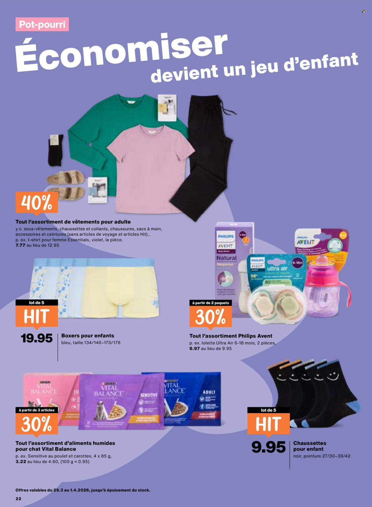 Prospekt Migros - 26.3.2026 - 1.4.2026. Seite 22