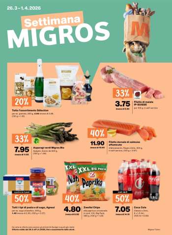 Volantino Migros - 26.3.2026 - 1.4.2026.