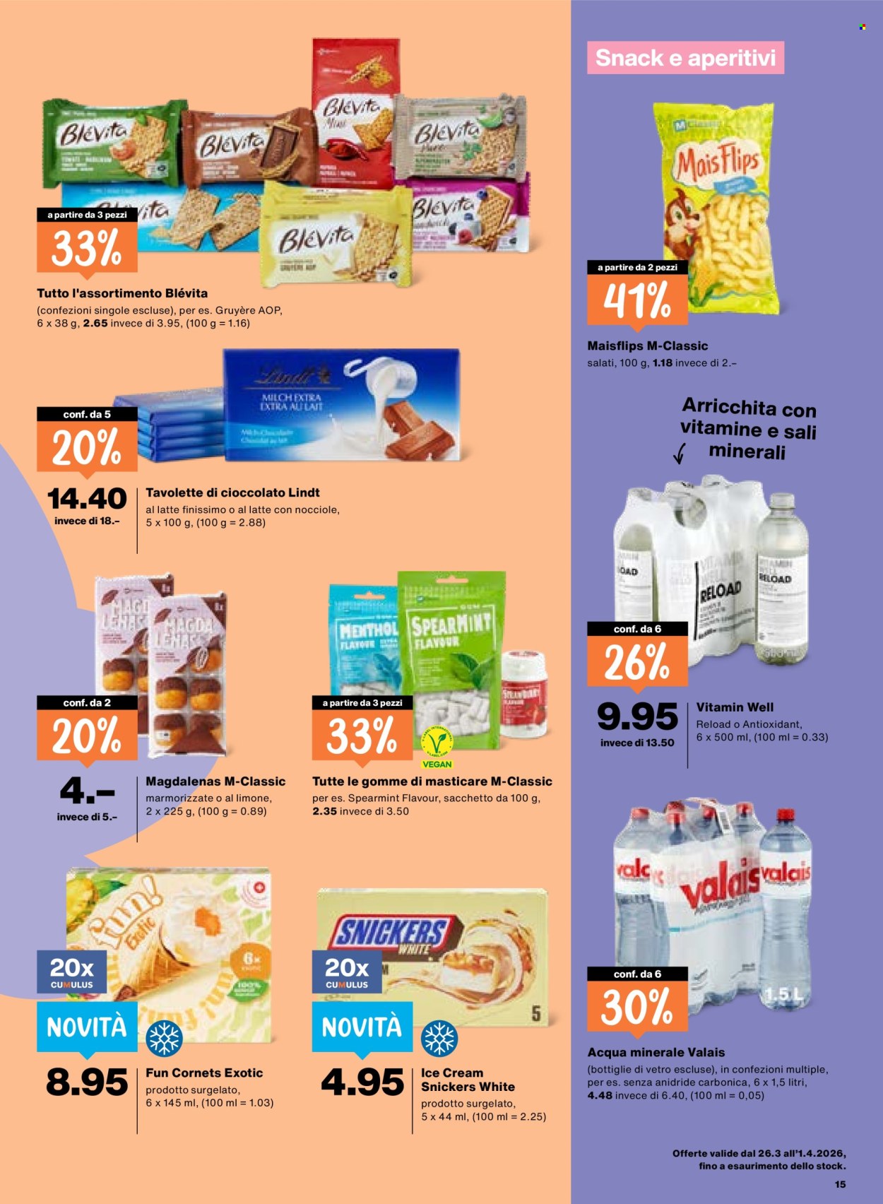 Prospekt Migros - 26.3.2026 - 1.4.2026. Seite 15