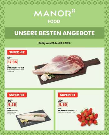 Prospekte Manor - 24.3.2026 - 30.3.2026.