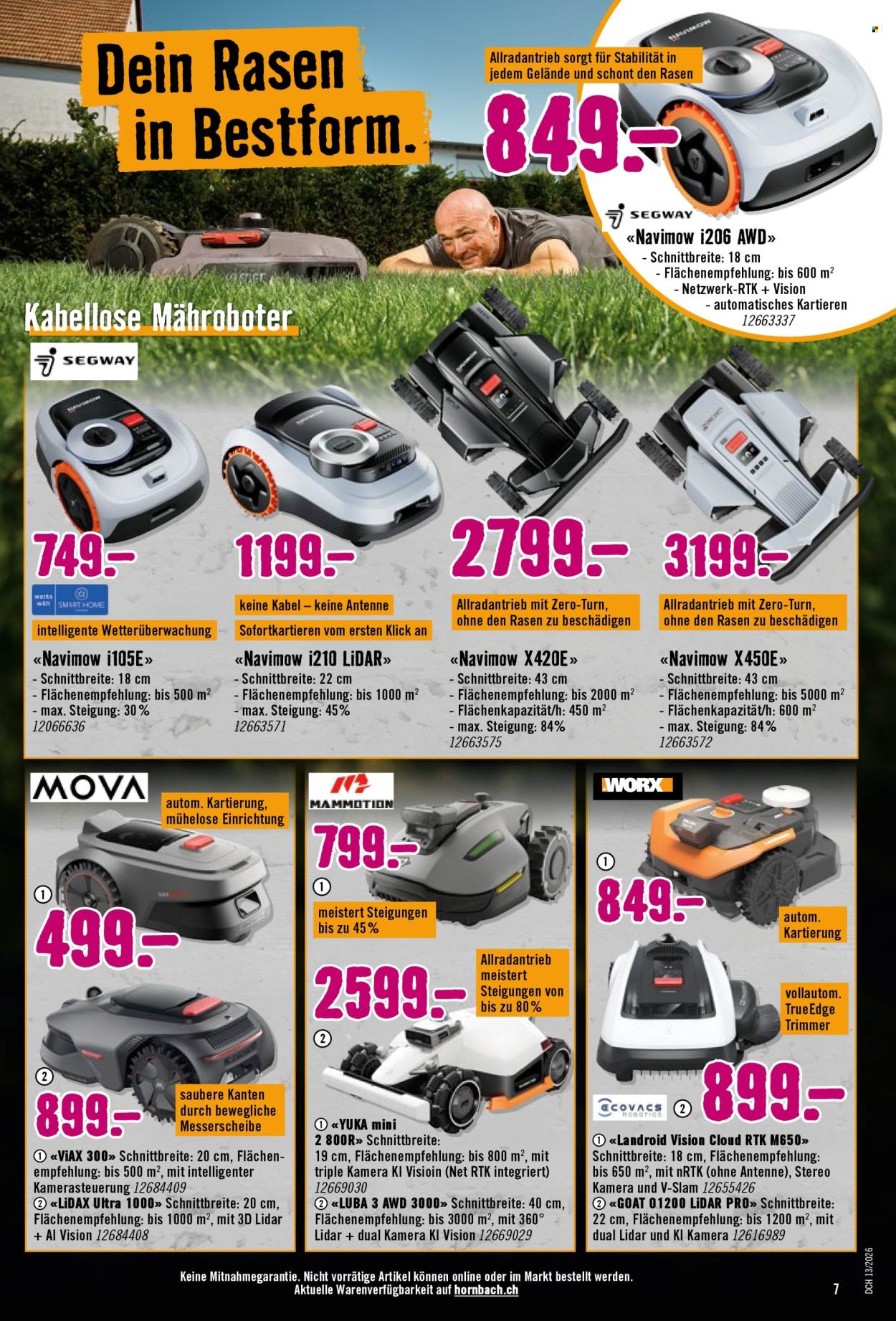 Prospekt Hornbach - 29.3.2026 - 20.4.2026. Seite 7