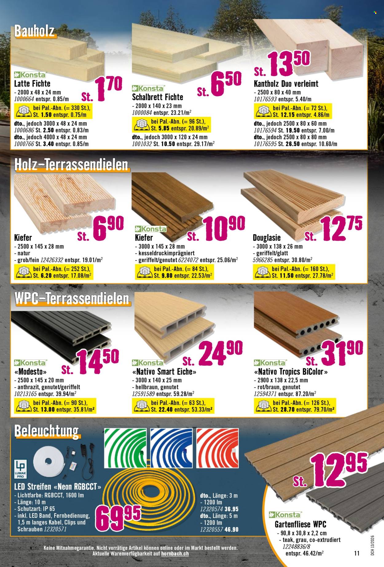 Prospekt Hornbach - 29.3.2026 - 20.4.2026. Seite 11