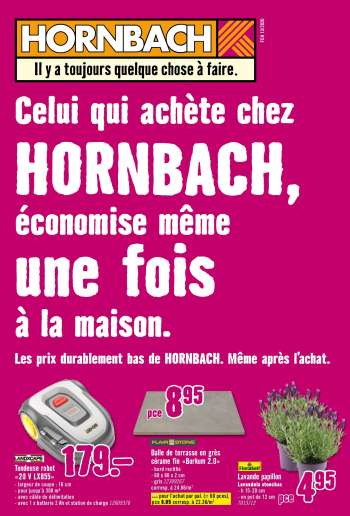 Prospekte Hornbach - 29.3.2026 - 20.4.2026.