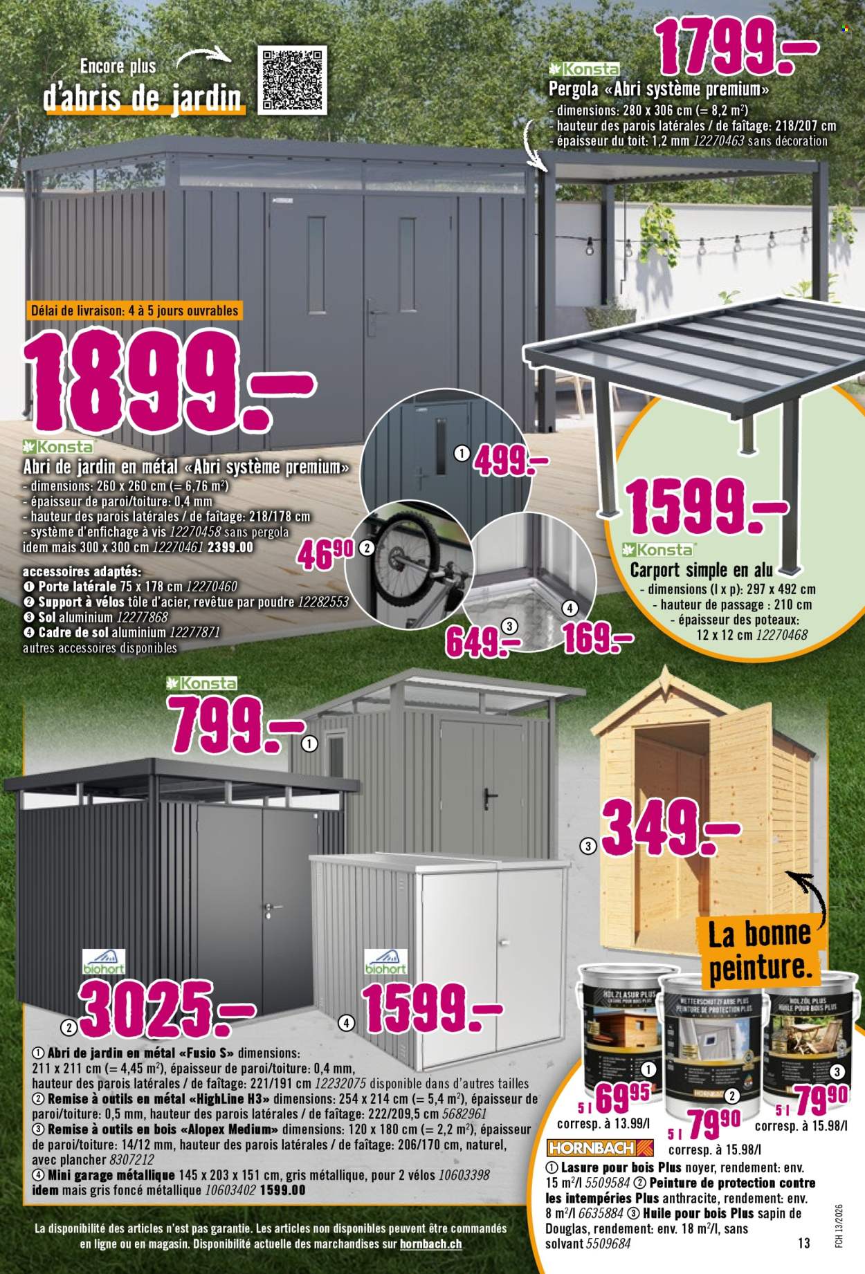 Prospekt Hornbach - 29.3.2026 - 20.4.2026. Seite 13