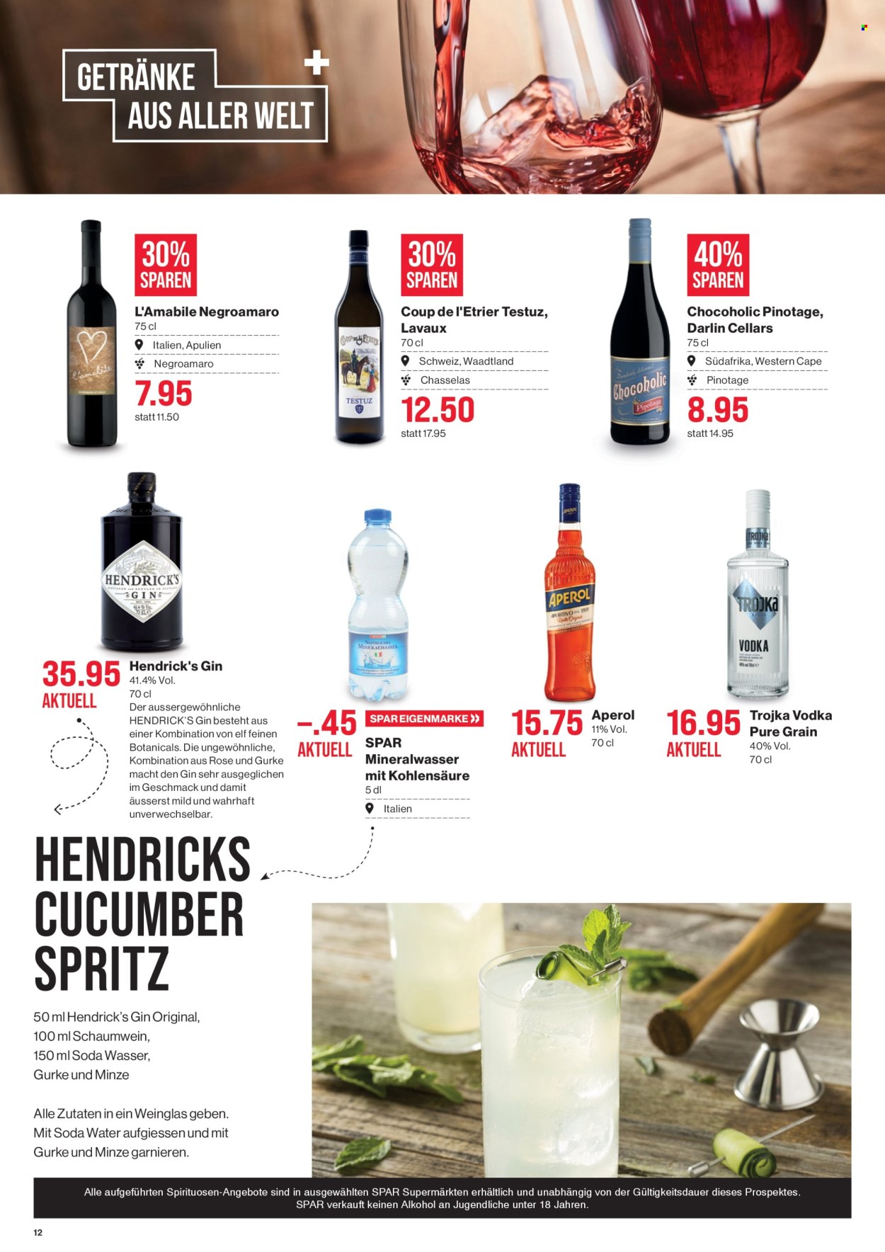 Catalogue SPAR - 1.4.2026 - 8.4.2026. Page 12