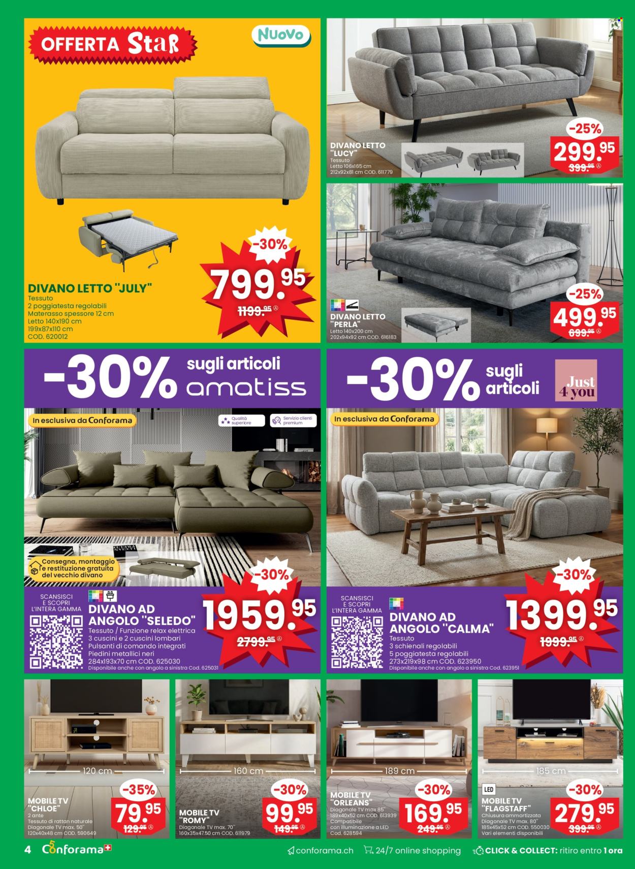 Volantino Conforama - 1.4.2026 - 14.4.2026. Pagina 4