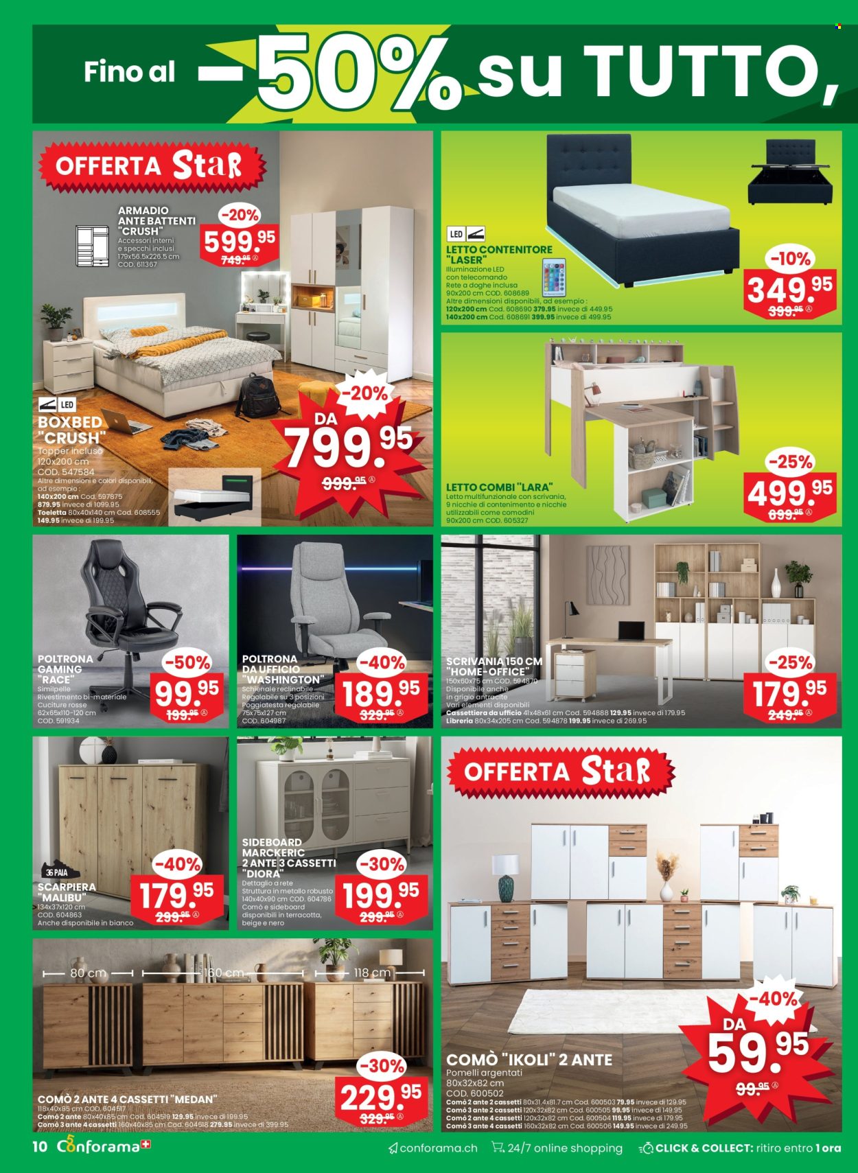 Volantino Conforama - 1.4.2026 - 14.4.2026. Pagina 10
