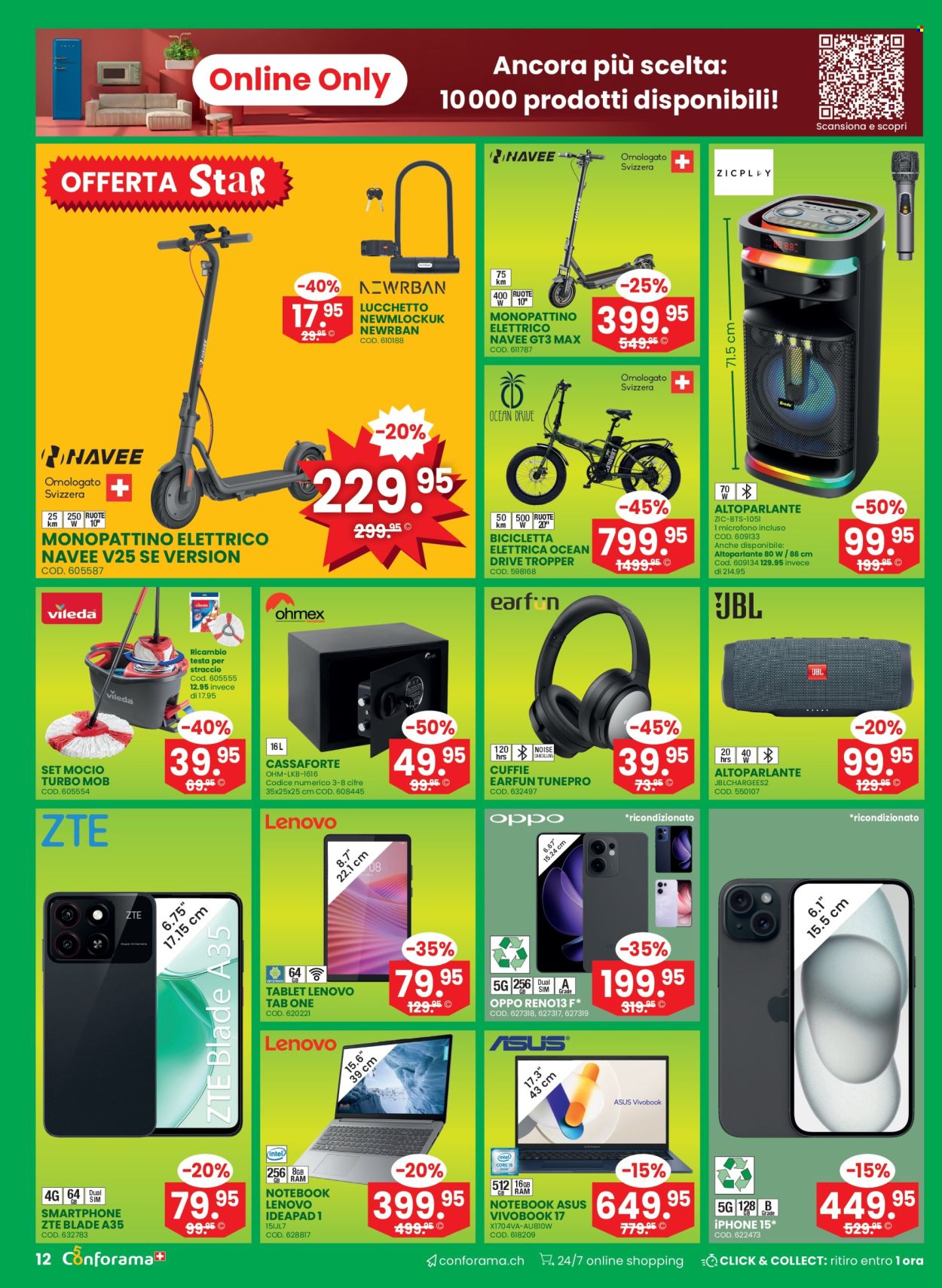 Volantino Conforama - 1.4.2026 - 14.4.2026. Pagina 12