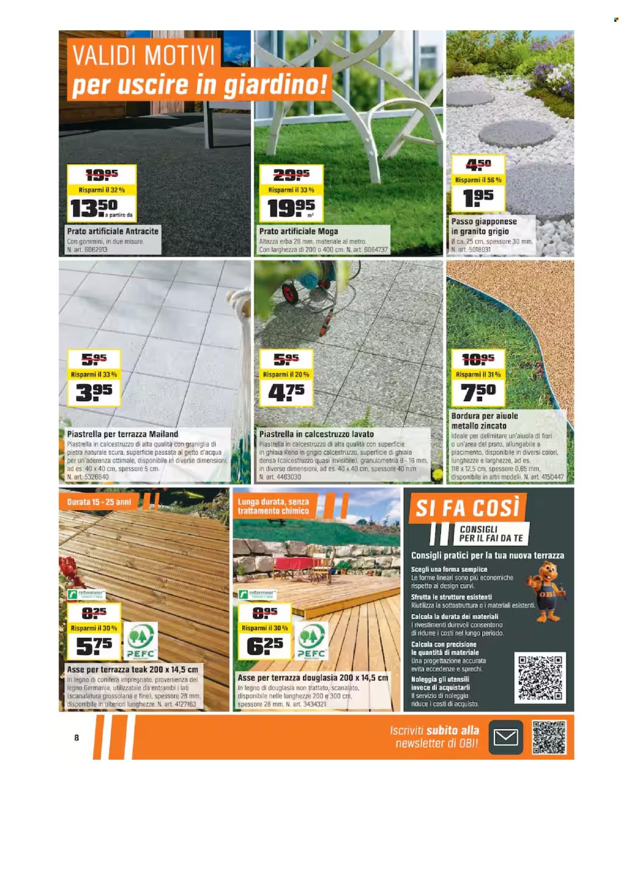 Volantino OBI - 1.4.2026 - 14.4.2026. Pagina 8