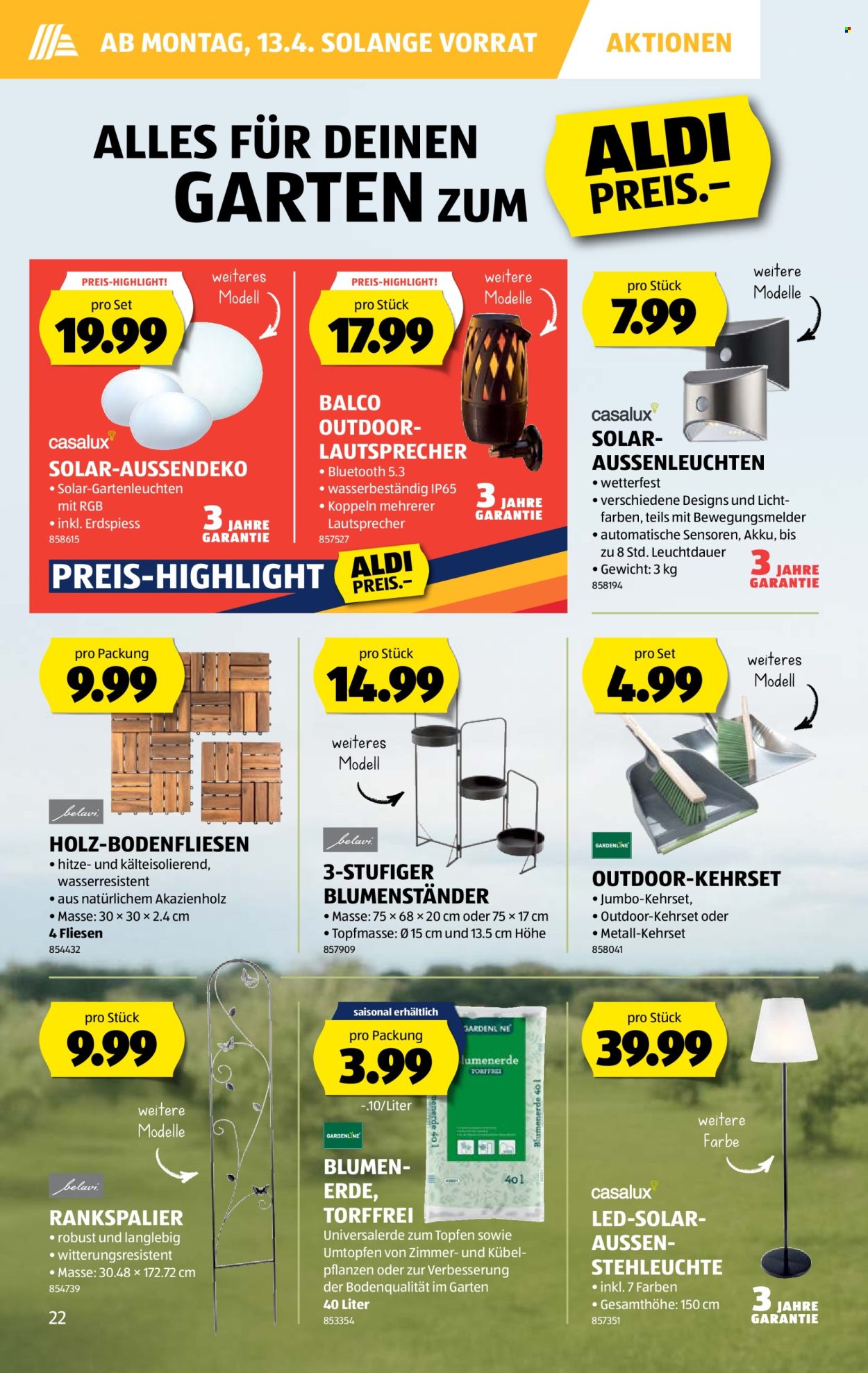 Prospekt Aldi - 9.4.2026 - 15.4.2026. Seite 22