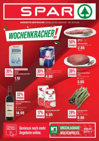 Prospekte SPAR - 9.4.2026 - 15.4.2026.