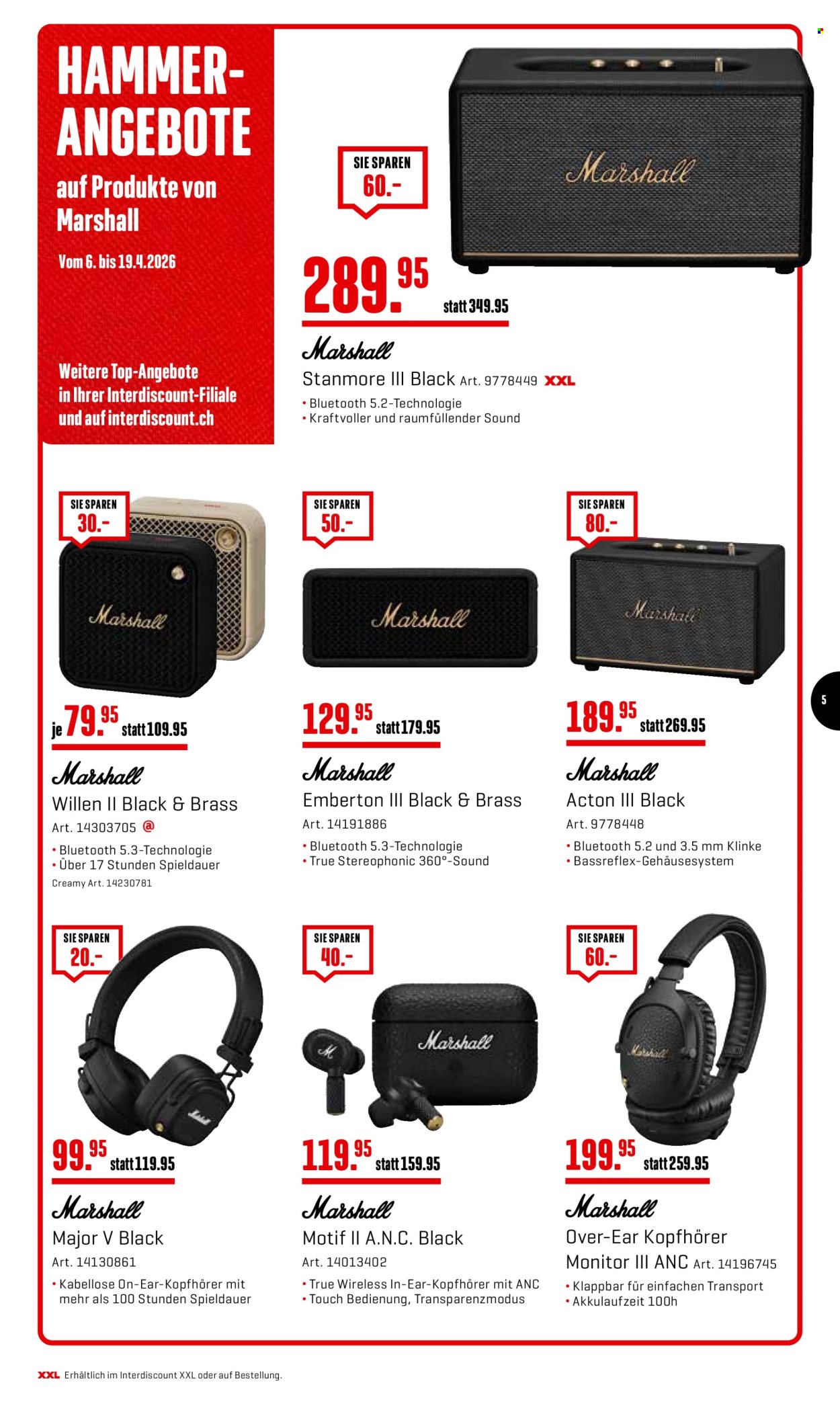 Volantino Interdiscount - 6.4.2026 - 19.4.2026. Pagina 5