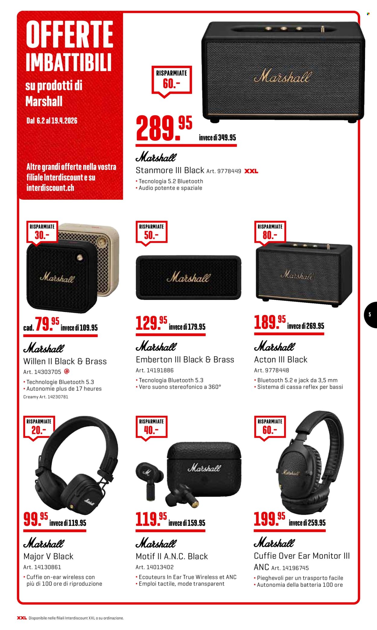 Volantino Interdiscount - 6.4.2026 - 19.4.2026. Pagina 5