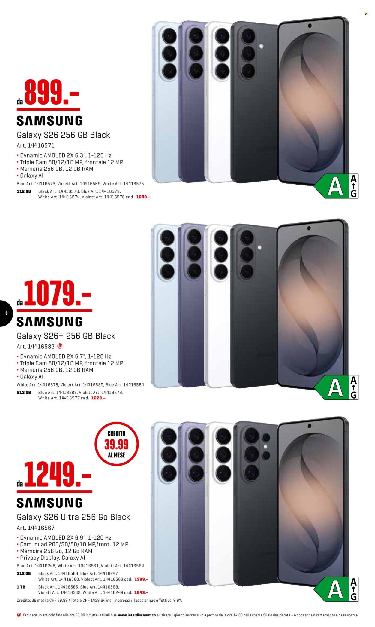 Volantino Interdiscount - 6.4.2026 - 19.4.2026. Pagina 6