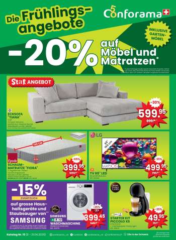 Volantino Conforama - 8.4.2026 - 21.4.2026.