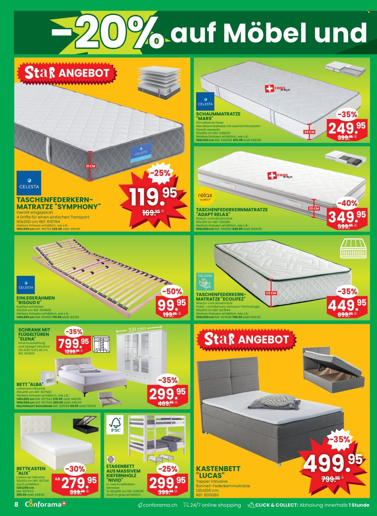 Catalogue Conforama - 8.4.2026 - 21.4.2026. Page 8