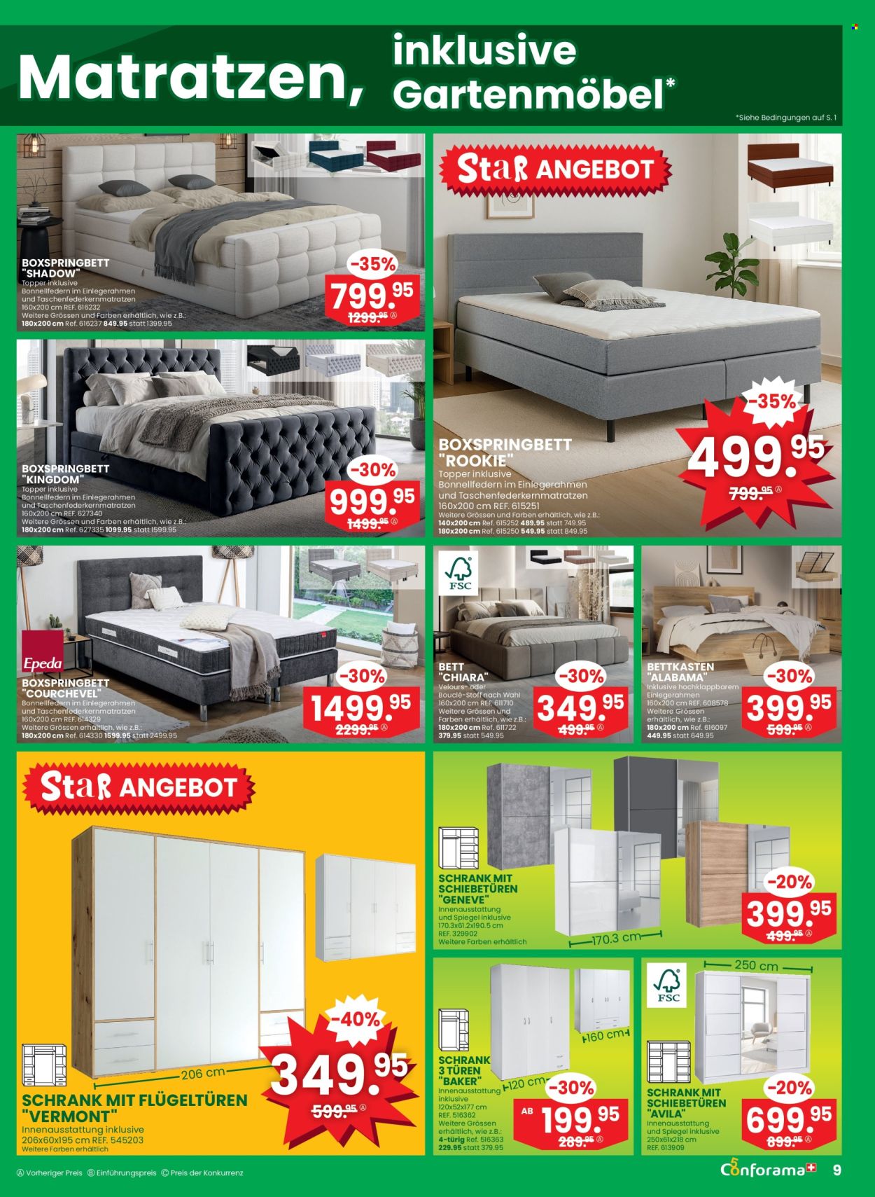Catalogue Conforama - 8.4.2026 - 21.4.2026. Page 9