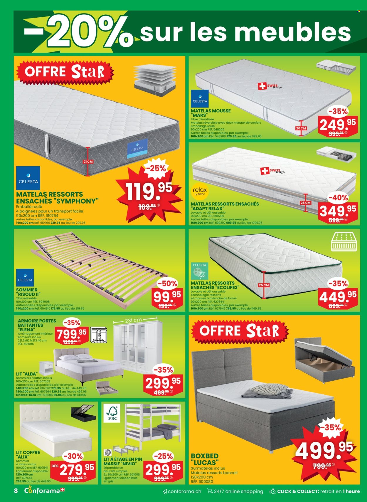 Catalogue Conforama - 8.4.2026 - 21.4.2026. Page 8