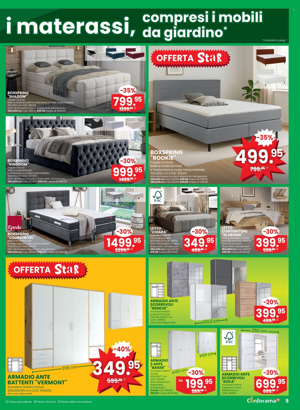 Catalogue Conforama - 8.4.2026 - 21.4.2026. Page 9