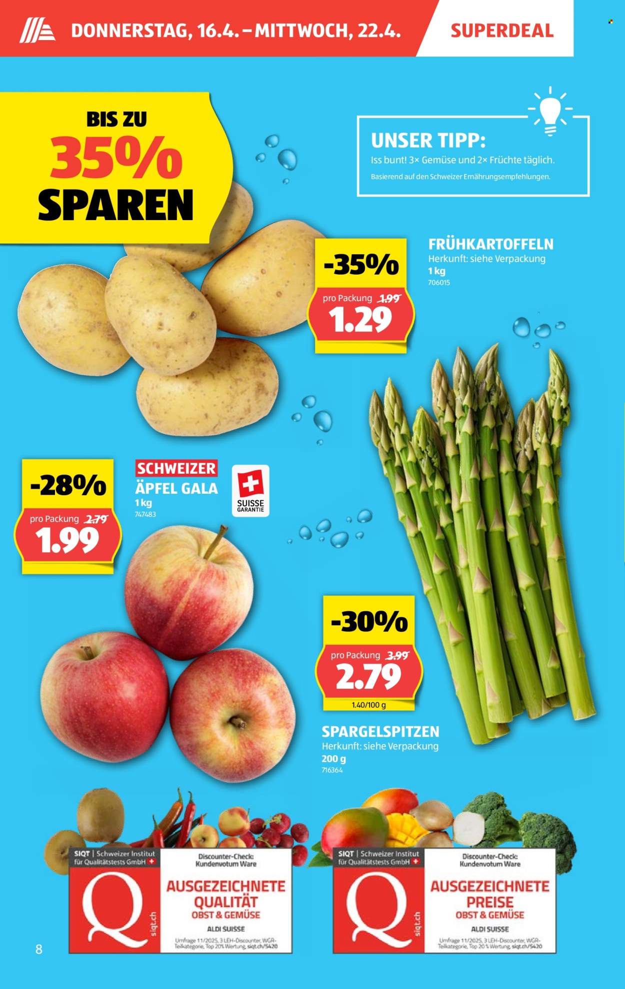 Volantino Aldi - 16.4.2026 - 22.4.2026. Pagina 8