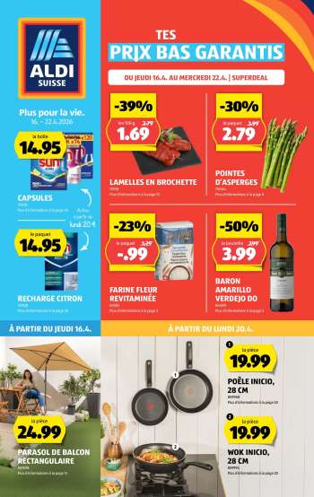 Volantino Aldi - 16.4.2026 - 22.4.2026.