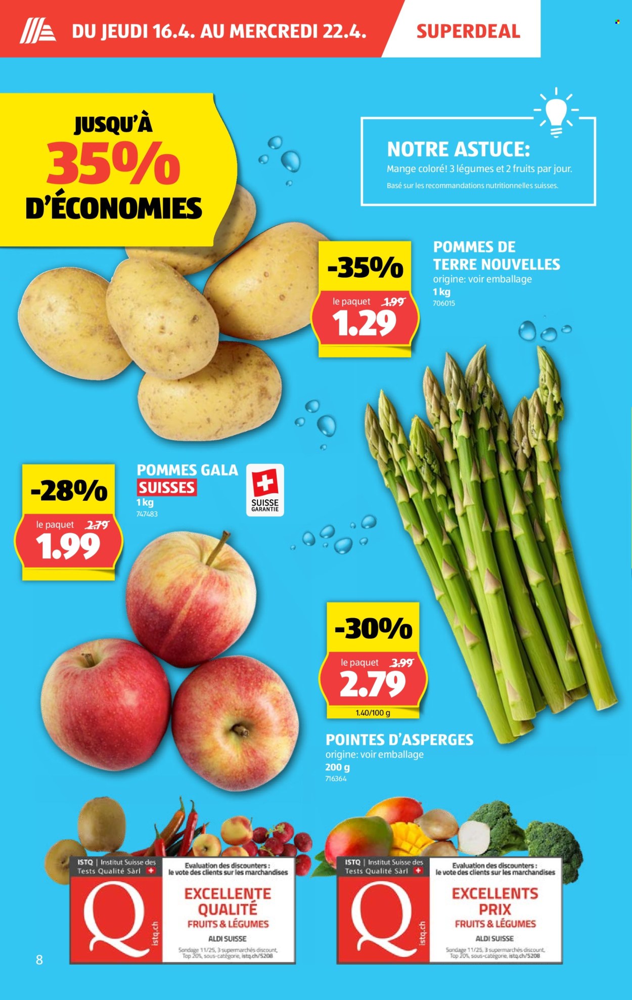 Catalogue Aldi - 16.4.2026 - 22.4.2026. Page 8