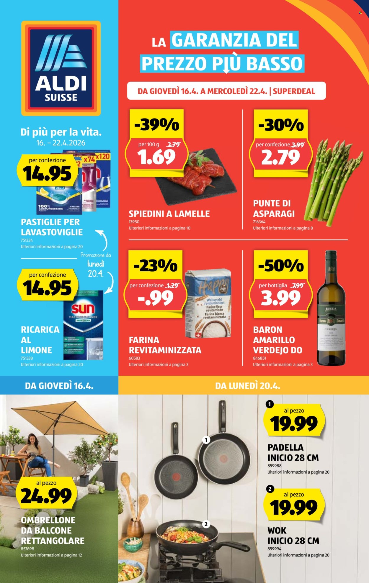 Prospekt Aldi - 16.4.2026 - 22.4.2026. Seite 1
