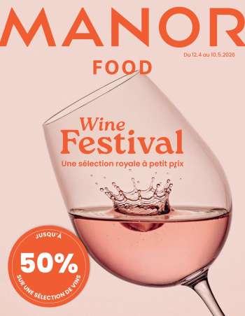 Prospekte Manor - 12.4.2026 - 10.5.2026.