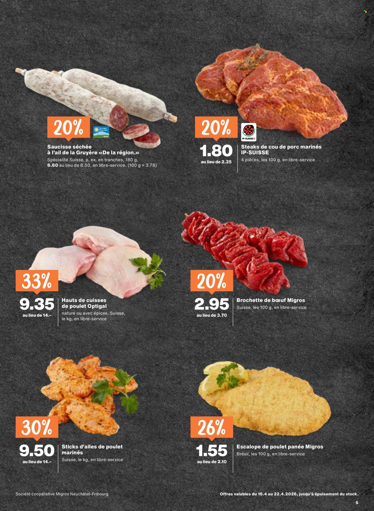 Volantino Migros - 16.4.2026 - 22.4.2026. Pagina 5