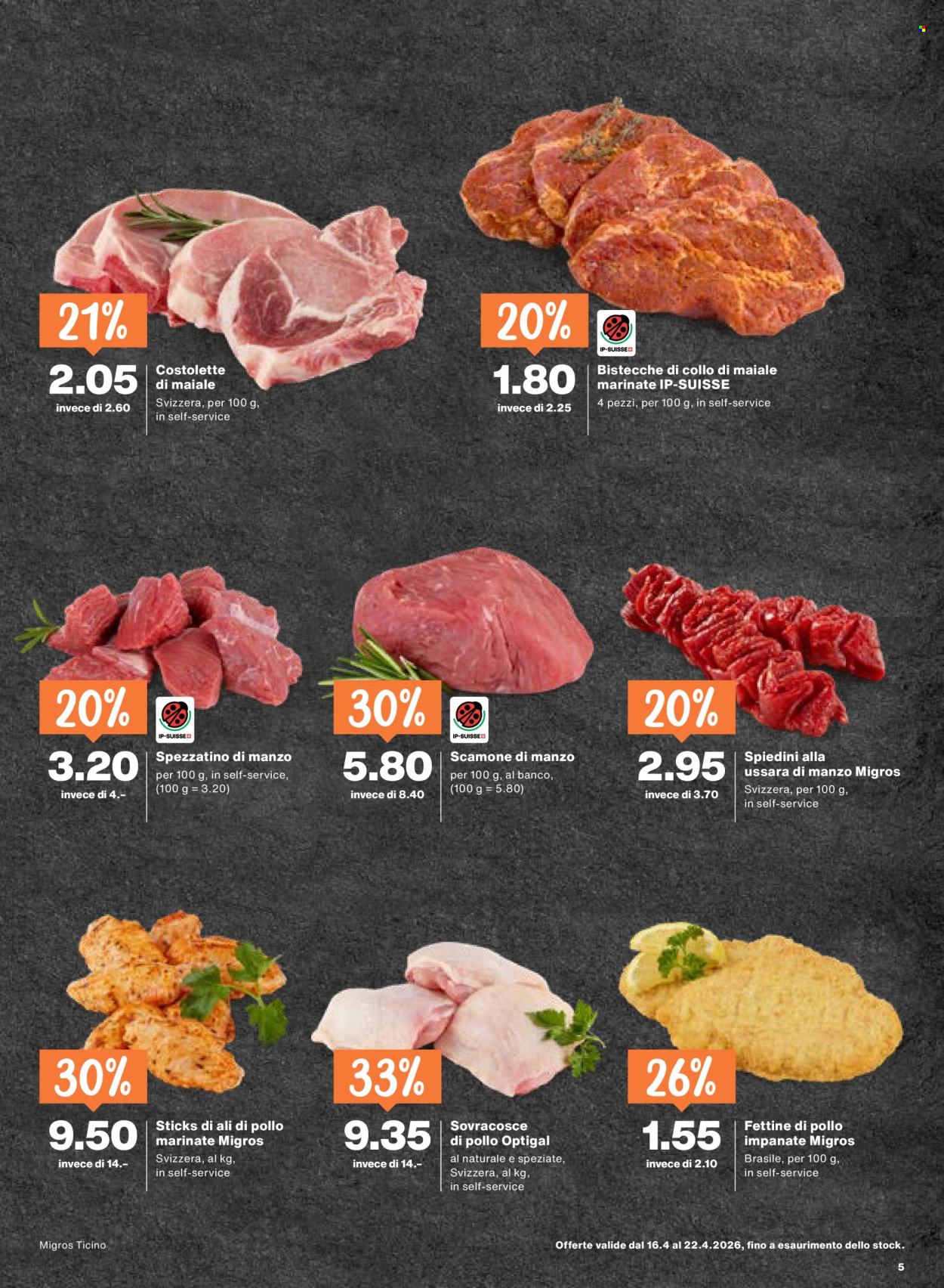 Volantino Migros - 16.4.2026 - 22.4.2026. Pagina 5