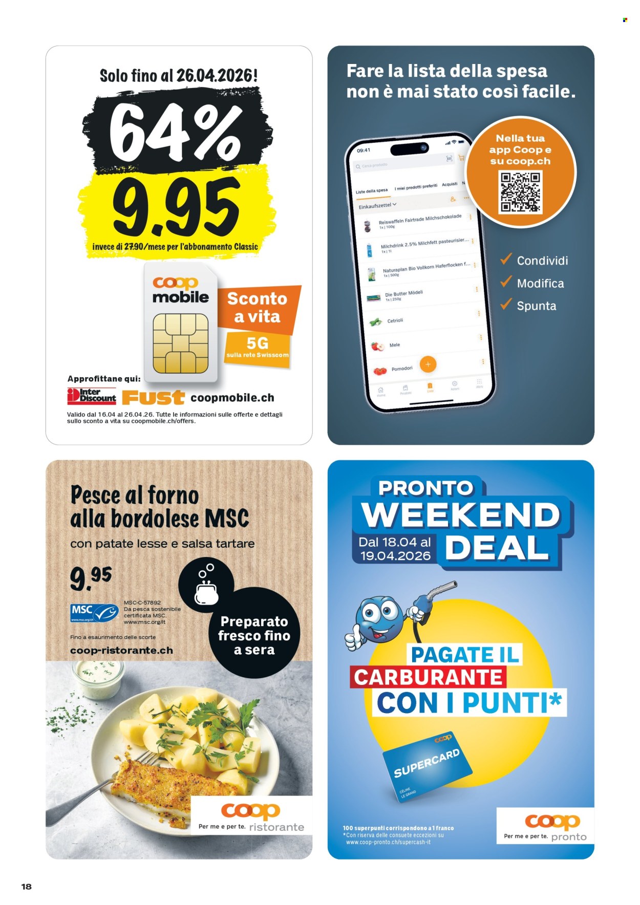 Volantino Coop - 16.4.2026 - 22.4.2026. Pagina 18
