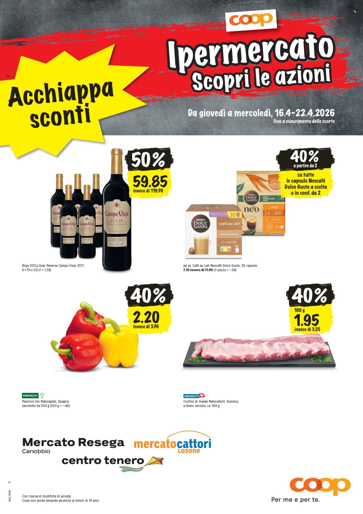 Volantino Coop - 16.4.2026 - 22.4.2026. Pagina 21