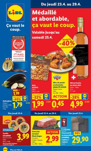 Volantino Lidl - 23.4.2026 - 29.4.2026.