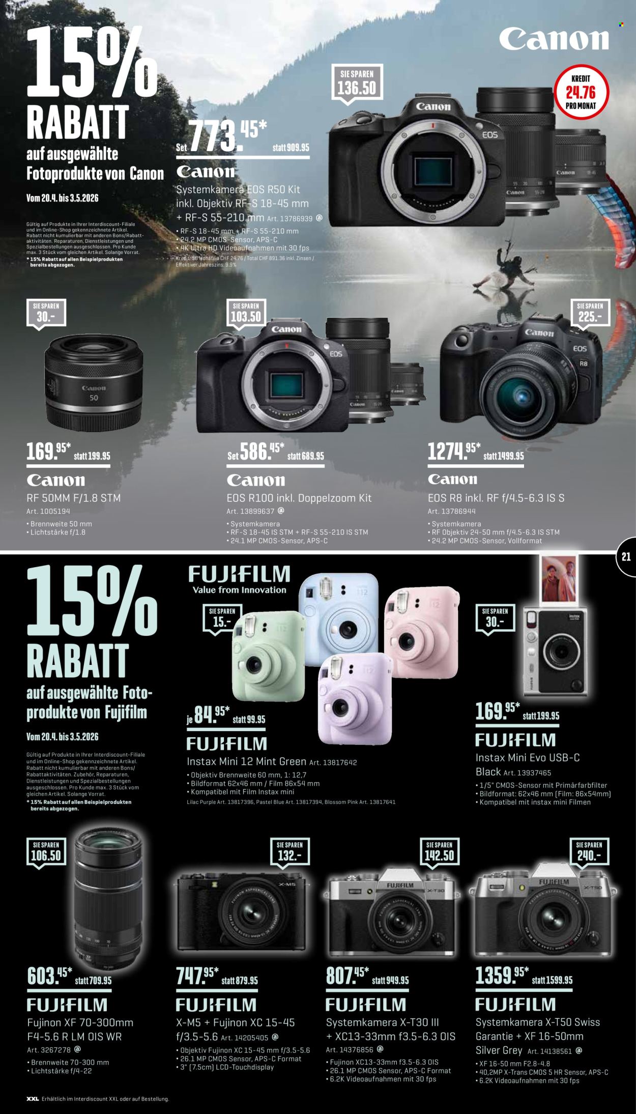 Prospekt Interdiscount - 20.4.2026 - 3.5.2026. Seite 21
