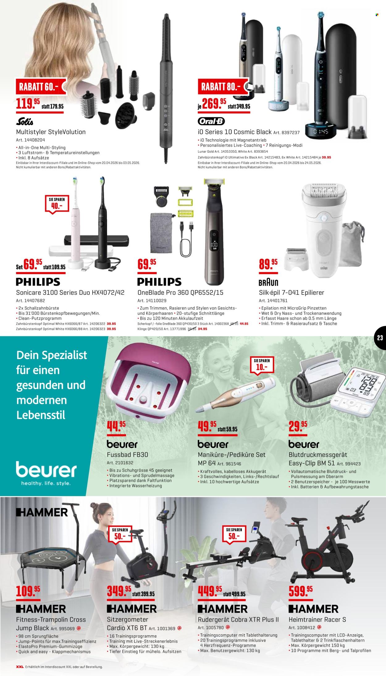 Prospekt Interdiscount - 20.4.2026 - 3.5.2026. Seite 23