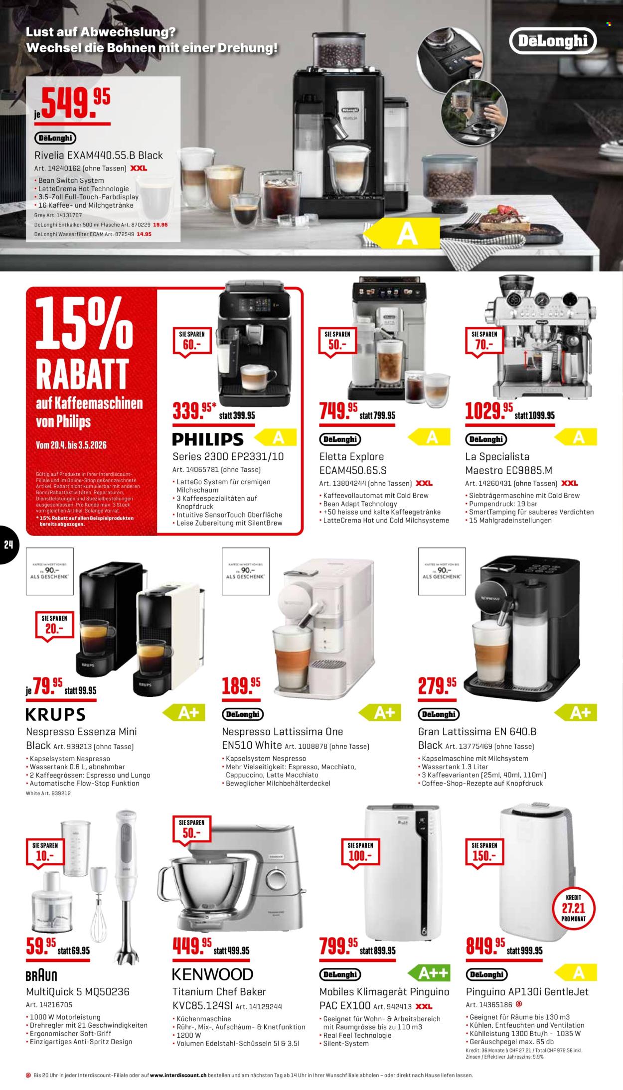 Prospekt Interdiscount - 20.4.2026 - 3.5.2026. Seite 24
