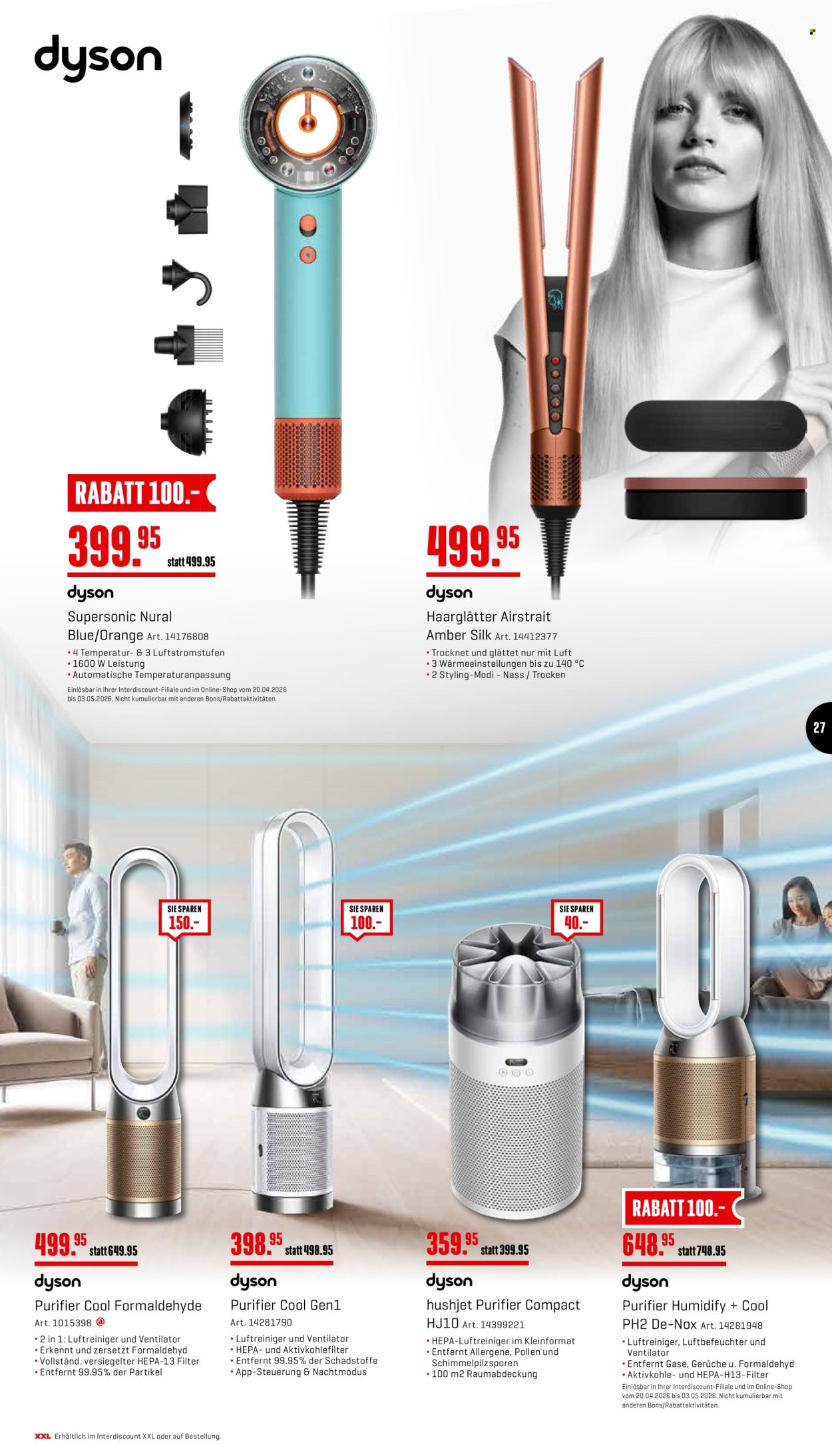 Prospekt Interdiscount - 20.4.2026 - 3.5.2026. Seite 27