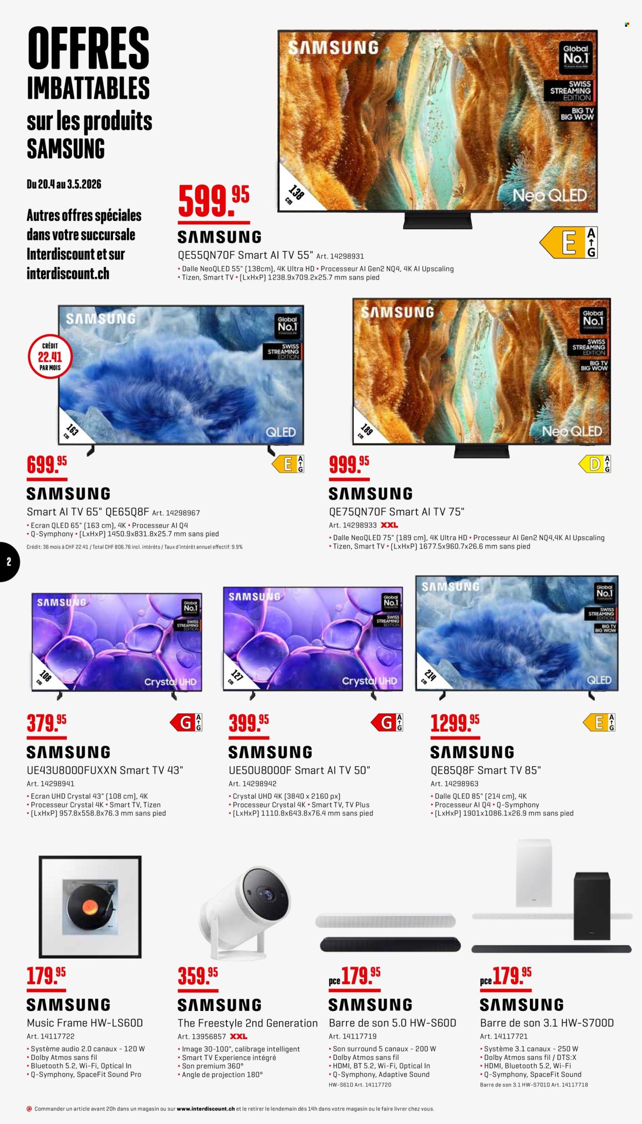Prospekt Interdiscount - 20.4.2026 - 3.5.2026. Seite 2