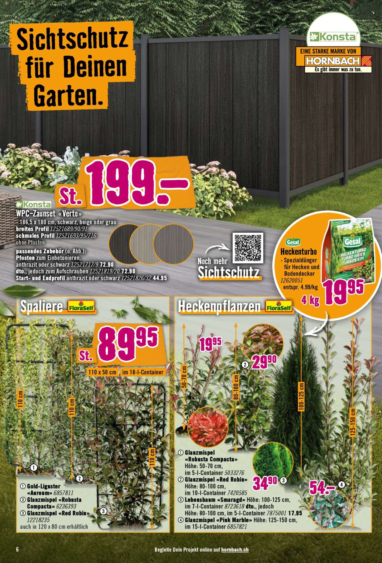 Prospekt Hornbach - 21.4.2026 - 18.5.2026. Seite 6