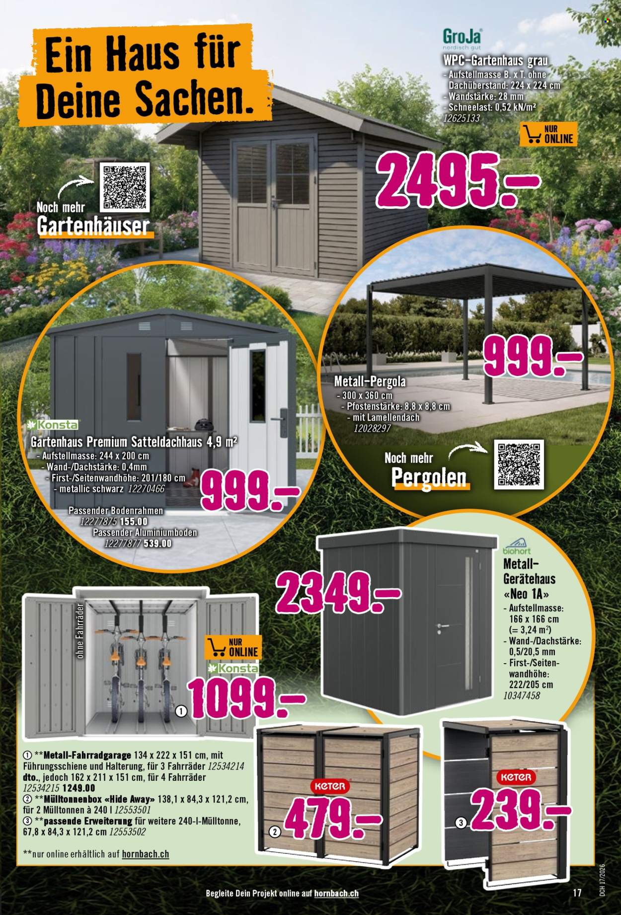 Prospekt Hornbach - 21.4.2026 - 18.5.2026. Seite 17