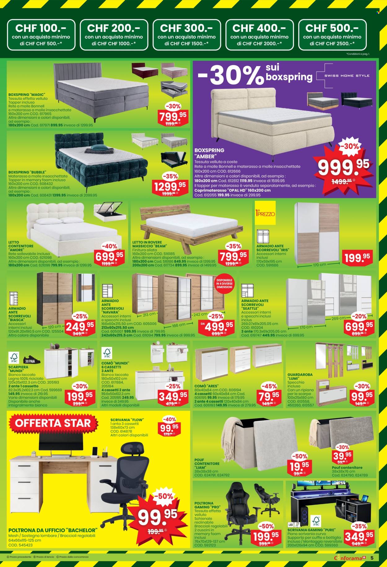 Volantino Conforama - 22.4.2026 - 5.5.2026. Pagina 5