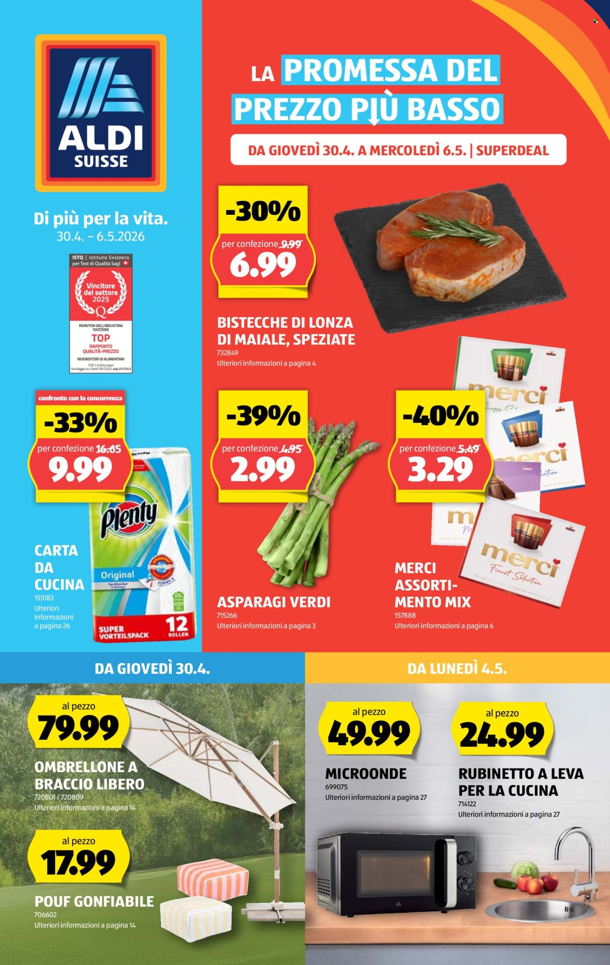 Catalogue Aldi - 30.4.2026 - 6.5.2026. Page 1