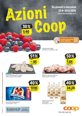 Prospekte Coop - 23.4.2026 - 29.4.2026.