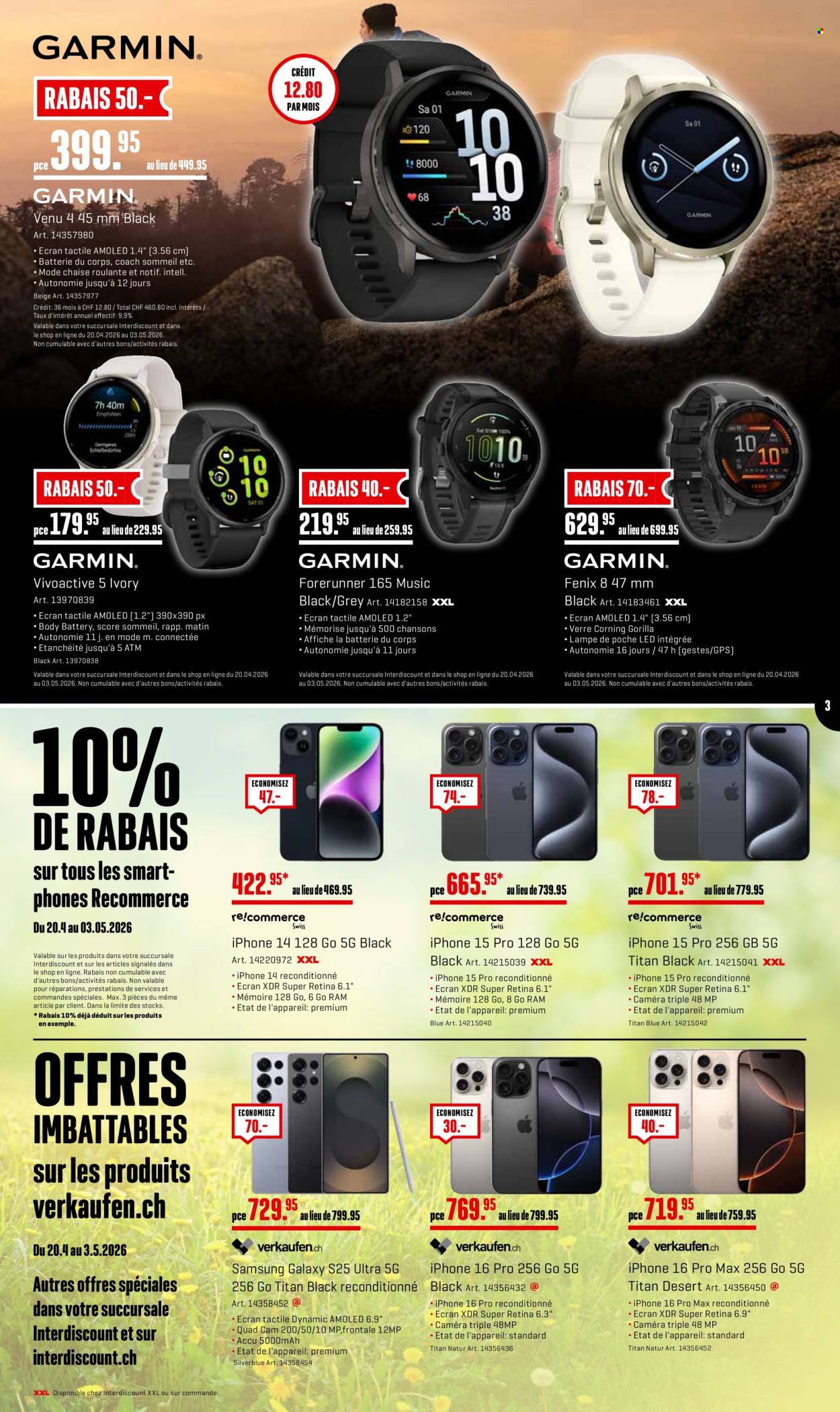 Volantino Interdiscount - 20.4.2026 - 3.5.2026. Pagina 3