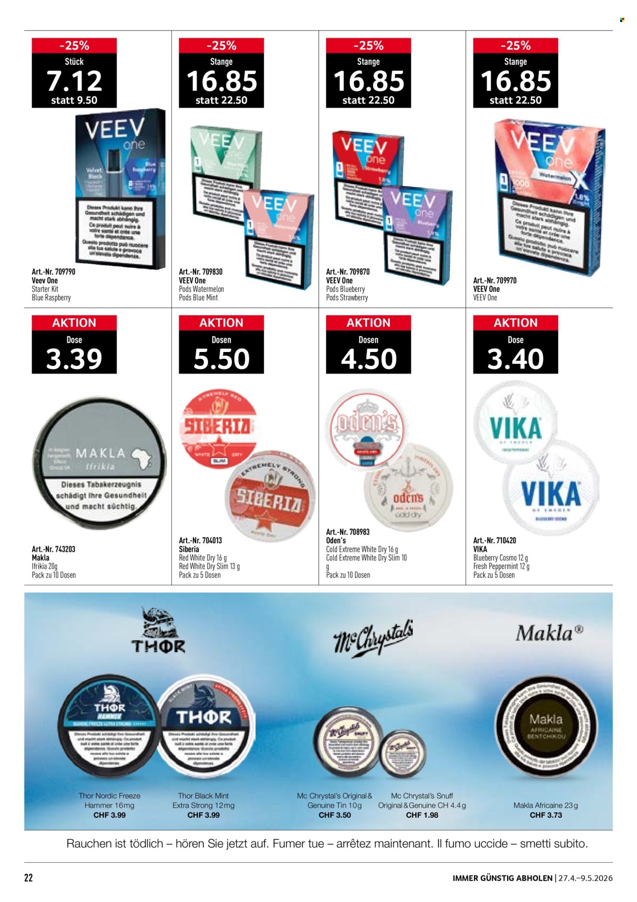 Volantino Prodega - 27.4.2026 - 9.5.2026. Pagina 22