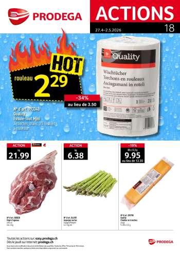 Catalogue Prodega - 27.4.2026 - 2.5.2026.