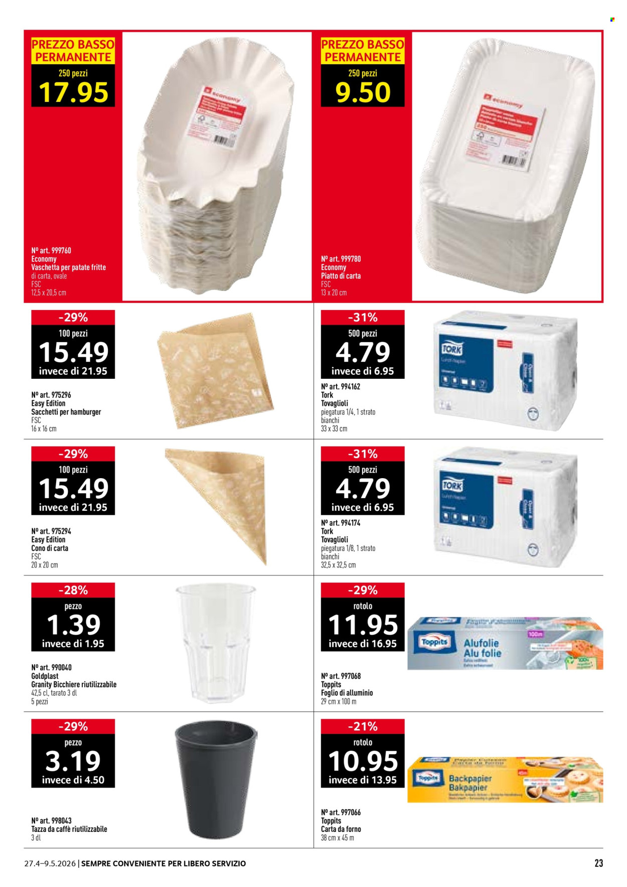 Volantino Prodega - 27.4.2026 - 9.5.2026. Pagina 23