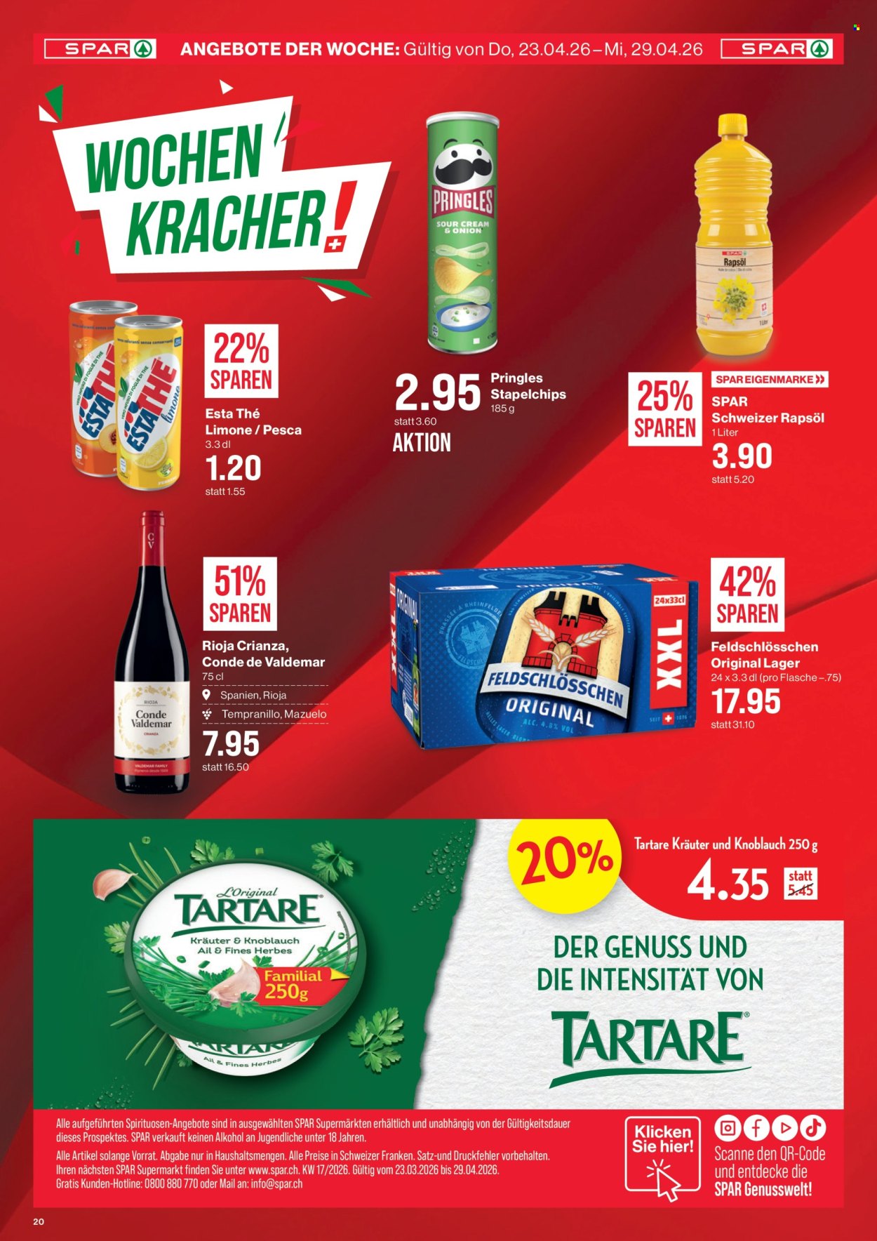 Catalogue SPAR - 23.4.2026 - 29.4.2026. Page 20
